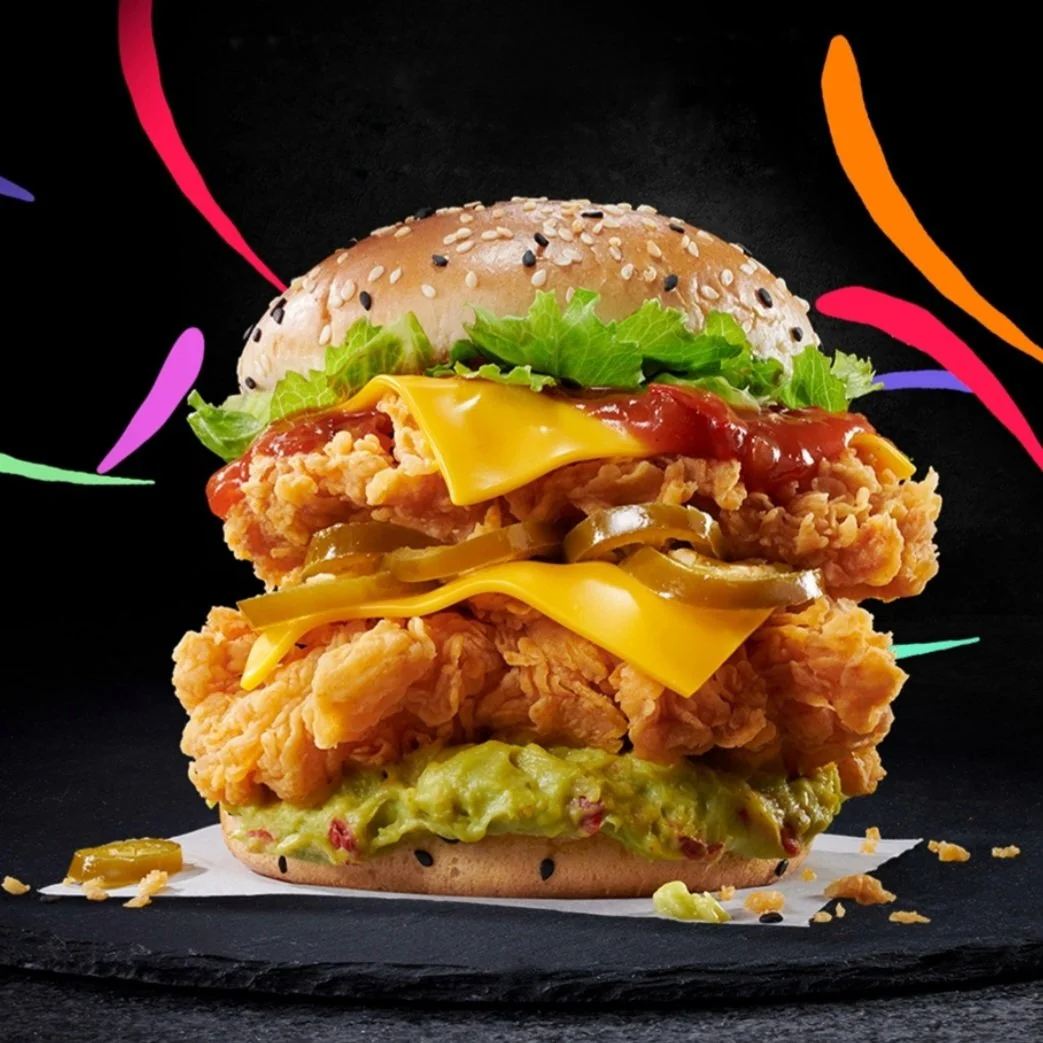 Food styling for KFC Play Braam concept store. Photography by Graeme Borchers.