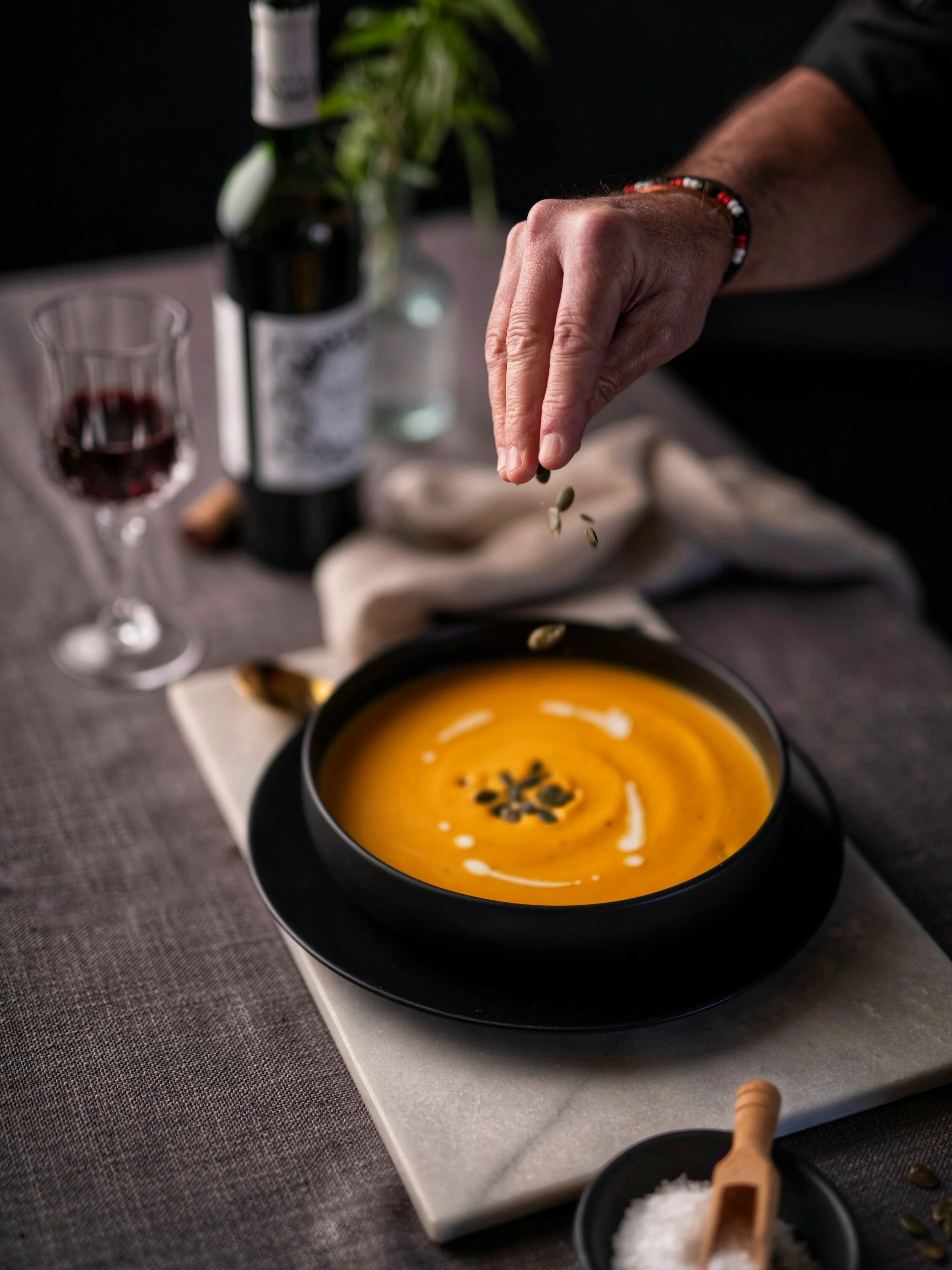 Curried Citrus Butternut Soup