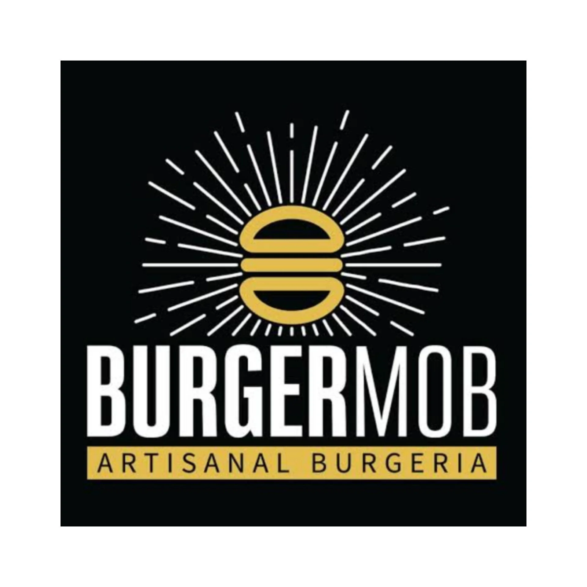 Food styling menu and Uber Eats menu for Burger Mob artisanal burgeria