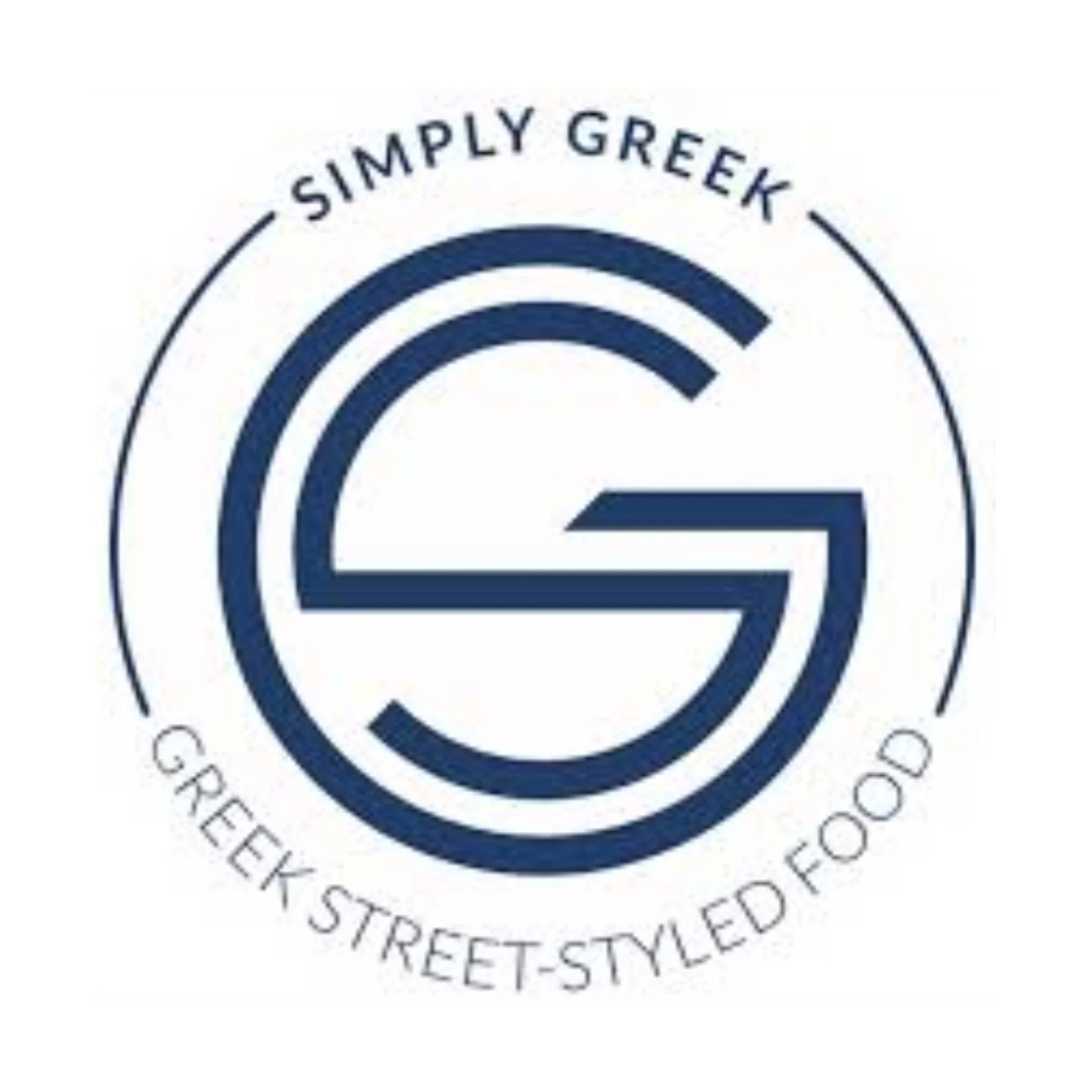 Uber Eats menu styling for Simply Greek street food