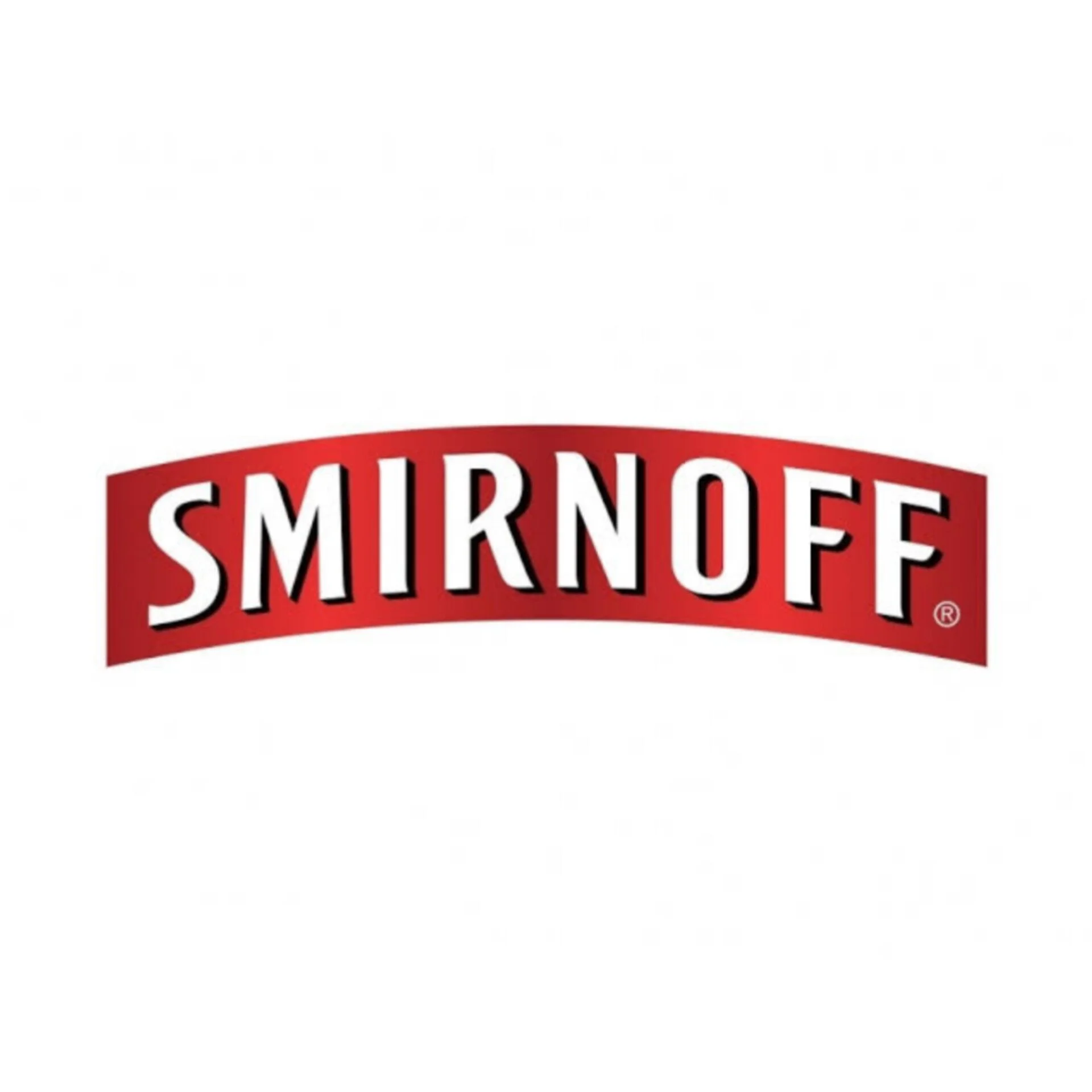 Beverage advertising styled for Smirnoff vodka